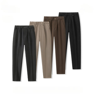 Woolen Straight Warm Casual Pants