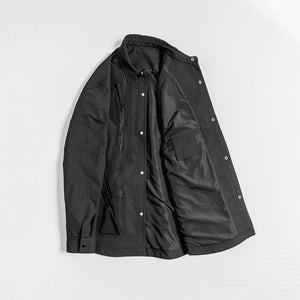 Fake Two-piece Lapel Work Jacket