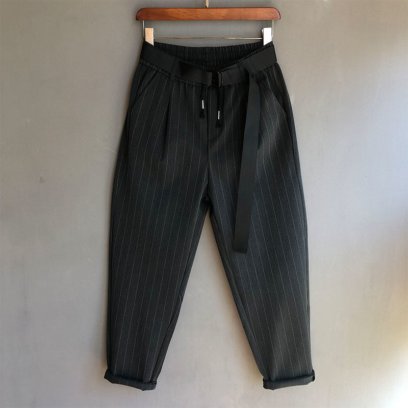 Striped Loose Harem Pants