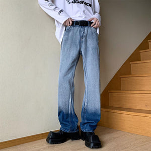 Vintage Washed Gradient Jeans