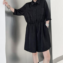 Load image into Gallery viewer, Black Waist Jumpsuit
