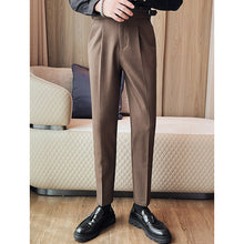 Load image into Gallery viewer, Naples Slim High Waist Suit Pants
