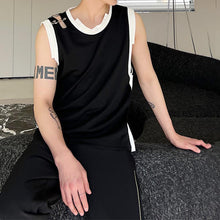 Load image into Gallery viewer, Asymmetric Cutout Sleeveless Tank Top
