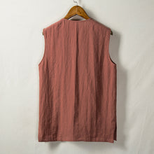 Load image into Gallery viewer, Loose Linen Casual Vest
