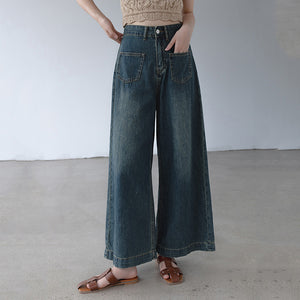 Straight Wide-leg Loose Trousers