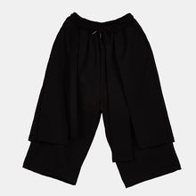 Load image into Gallery viewer, Asymmetric Ribbon Wide-leg Cropped Trousers
