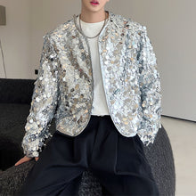 Load image into Gallery viewer, Sequin Short Stage Party Jacket
