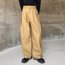 Load image into Gallery viewer, Straight Loose Drape Wide-leg Pants
