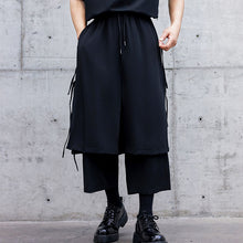 Load image into Gallery viewer, Cropped Culottes Wide Leg Casual Pants
