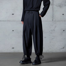 Load image into Gallery viewer, Drawstring Ankle Length Casual Trousers
