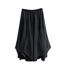 Load image into Gallery viewer, Black Loose Irregular Pants Hakama
