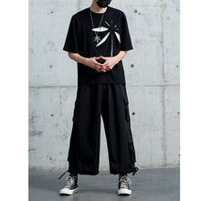 Load image into Gallery viewer, Multi-pocket Straight Drawstring Trousers
