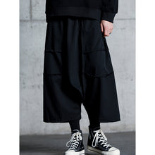 Load image into Gallery viewer, Stitched Raw Edge Wide Leg Low Rise Pants
