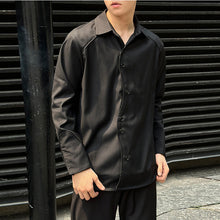 Load image into Gallery viewer, Black Casual Loose Shirt
