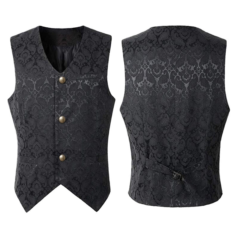 Medieval Retro Halloween Short Vest