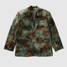 Load image into Gallery viewer, Floral Flocked Loose-fitting Blazer
