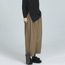 Load image into Gallery viewer, Loose High-waisted Casual Lantern Cropped Pants
