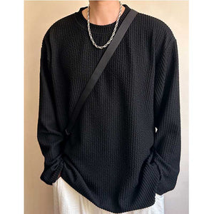 Long-sleeved T-shirt Loose Casual Bottoming Shirt