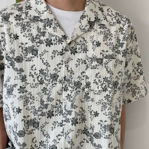 Floral Casual Loose Short-sleeved Shirt