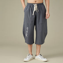 Load image into Gallery viewer, Thin Lantern Casual Cropped Trousers
