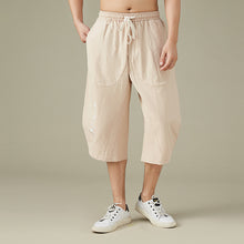 Load image into Gallery viewer, Thin Lantern Casual Cropped Trousers
