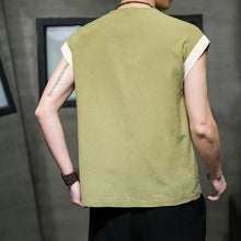 Load image into Gallery viewer, Thin Cotton And Linen Vest Loose And Breathable
