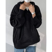 Load image into Gallery viewer, Hooded Loose Retro Sweater
