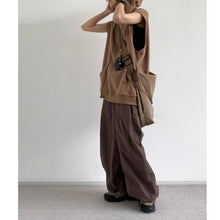 Load image into Gallery viewer, Vintage Hooded Print Loose Vest
