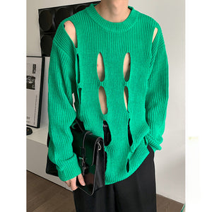 Hollow Hole Loose Sweater