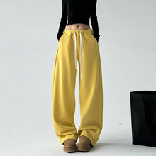 Load image into Gallery viewer, High Waist Wide Leg Thickened Straight Pants
