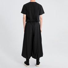 Load image into Gallery viewer, Drape Breathable Wide-leg Cropped Trousers
