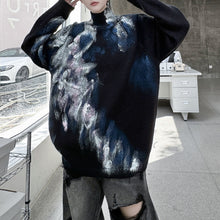 Load image into Gallery viewer, Hand-painted Pattern Pullover Sweater
