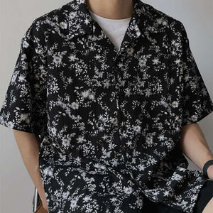 Floral Casual Loose Short-sleeved Shirt