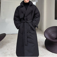 Load image into Gallery viewer, Winter Thickened and Warm Long Over-the-knee Cotton Coat
