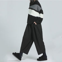 Load image into Gallery viewer, Loose High-waisted Casual Lantern Cropped Pants
