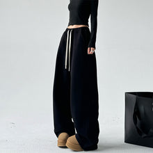 Load image into Gallery viewer, High Waist Wide Leg Thickened Straight Pants
