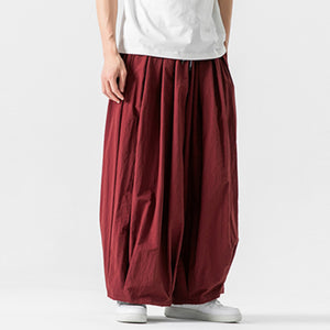 Japanese Retro Loose Wide-leg Flared Pants