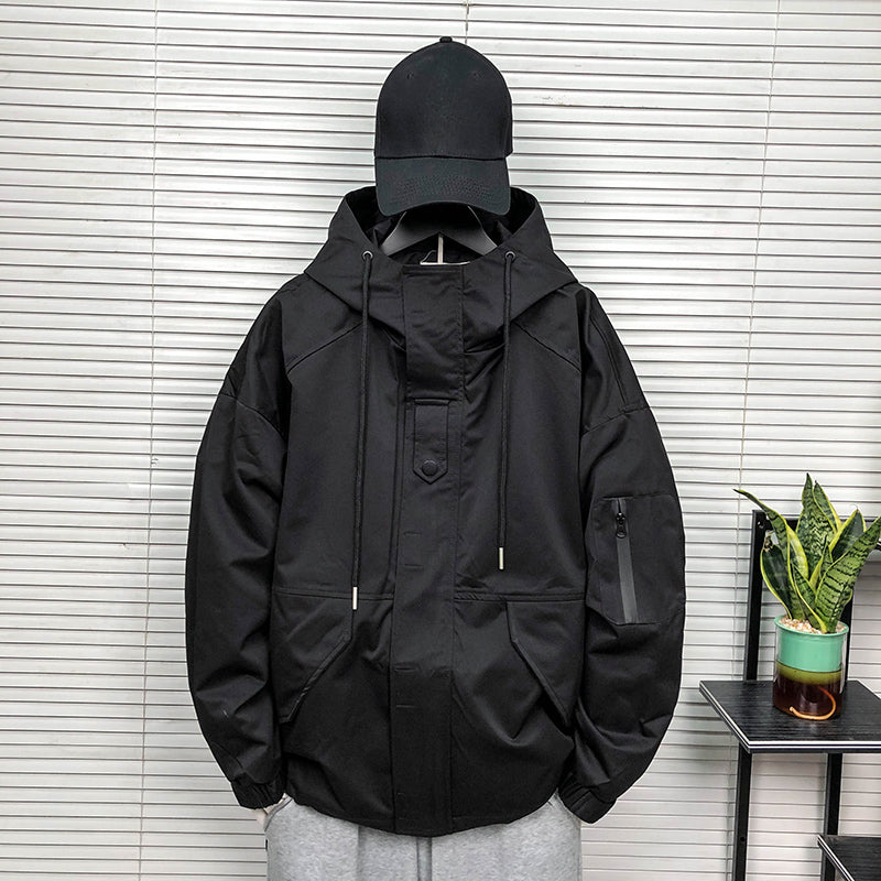 Thickened Loose Workwear Cotton Jacket