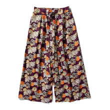 Load image into Gallery viewer, Straight Culottes, Loose Printed Trousers
