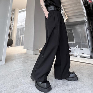 Thin Flared Casual Pants