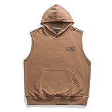 Load image into Gallery viewer, Vintage Hooded Print Loose Vest
