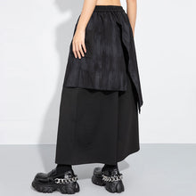 Load image into Gallery viewer, Layered Fake Two-piece Cropped Culottes
