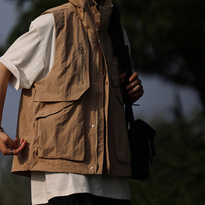 Hooded Waterproof Work Vest