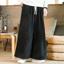 Load image into Gallery viewer, Thickened Corduroy Wide-leg Straight Pants
