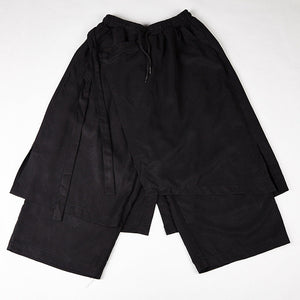 Fake Two-piece Loose Skirt Pants