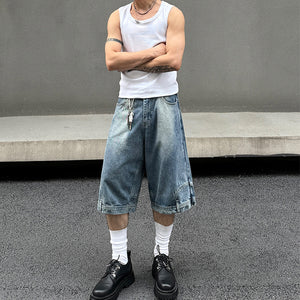 【Your pants are on backwards】Denim Shorts