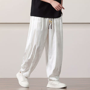 Loose Bloomers Straight Casual Trousers