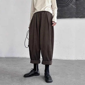 Corduroy Thickened Loose Casual Pants