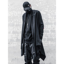 Load image into Gallery viewer, Black Mid-Length Cardigan Cape
