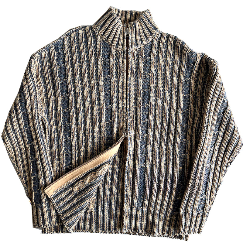 Heavyweight Knitted American Turtleneck Sweater